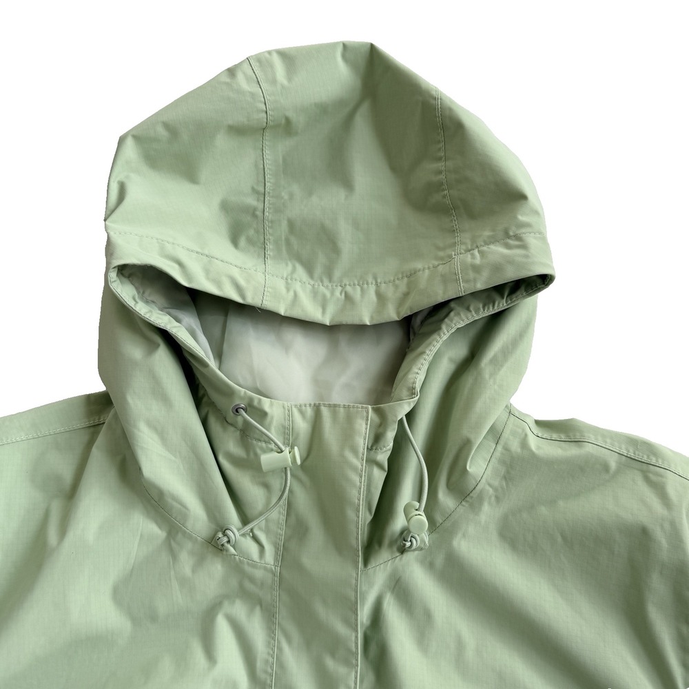 The North Face Women's Antora Jacket Size XL Green Hooded Lightweight Rain Shell - Picture 9 of 12